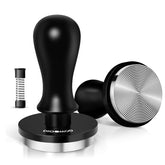 Dioomod 54mm espresso tamper with horizontal press for even extraction