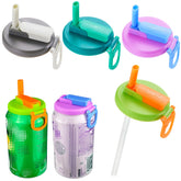 DIPESI four-color soda can lids on cans, color coded for easy labeling
