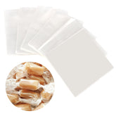 DIYASY candy wrappers 12.5 cm square for secure caramel wrapping and neat presentation.