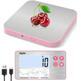 Diyife 33lb scale with detachable display for easy use with large bowls