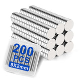 DIYMAG 200Pcs magnets with case for organized workspace