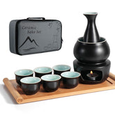 Dltsli sake bottle for authentic serving and elegant presentation