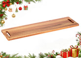 Dofira large charcuterie board with 32-inch acacia wood for expansive display