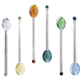 DOITOOL glass spoons coffee mixing for smooth, precise stirring.