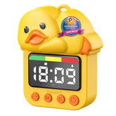 Doli Yearning duck shower timer on desk for easy bath time management.