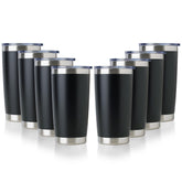 DOMICARE bulk 20oz tumbler with lid, ideal for group orders and travel