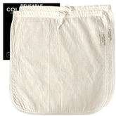 Doppeltree cold brew bag large 12-inch opening for easy loading.