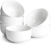 Dowan 22oz cereal bowl set of 6 with double-wall insulation keeps foods warm.