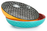 Dowan large red serving bowl for salads and pasta, adding vibrant color to gatherings.