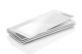 Dowan rectangle plate for sushi, ideal for elegant party presentation.