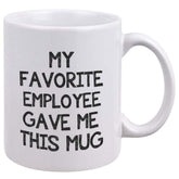 DQG CVT funny boss office coffee mug for desk humor