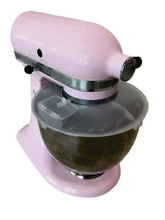 DR ORGANIZER 3-in-1 splatter cover on the 4.5-quart KitchenAid bowl for mess-free mixing