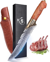 Dream Reach Feather Knife blade detail showing sharp 15° edge for precise slicing