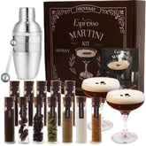 DrinkSay Espresso Martini Kit shaker for home bartending and premium cocktails