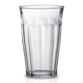 Duralex Picardie tumbler 16.87 oz capacity for everyday beverages.