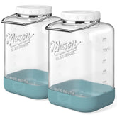 Dwbligt 2 gallon glass jar with wide mouth for easy filling and pouring.