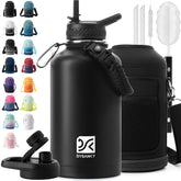 DYSANKY 64 oz insulated bottle with multilayer wall for temperature control during outdoor use