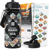 DYSANKY National Parks sticker pack featuring 63 waterproof decals