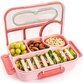 EASYFUN Bento Box Adult with four compartments for organized meals on the go