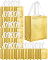 Eccliy 80-piece gift bags with laser surface shine for elegant gifting.