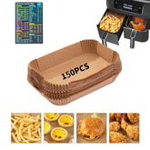 Ecfvtp Ninja air fryer liners rectangle bowl keeps the fryer clean during cooking.