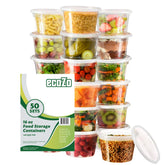 ecoZo 16oz container with secure lid for leak-free freshness