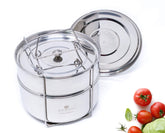 ecozoi premium steamer insert outer tier for 6-8 quart pots