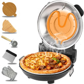 ECUMFFY Pizza Oven 800F preheat promotes quick, crispy crusts for weeknight pizzas.