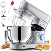 Ecunafix kitchen stand mixer with tilt-head design for easy access and safe operation.