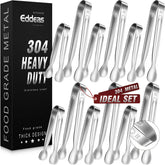 Eddeas ice tongs 6inch in use for sugar cubes at a tea party