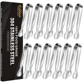 Eddeas mini tongs in box packaging, ideal for gifting and organized entertaining.