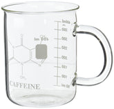 Educational Innovations caffeine-molecule mug side view for learning-focused coffee moments.