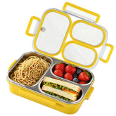 Eechen Charm lunch box with three compartments keeps school meals organized.