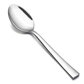 E-far dinner spoons 12-set with a sleek mirror finish for everyday dining.
