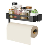 EffiJoy wall-mounted paper towel holder kept towels within reach.