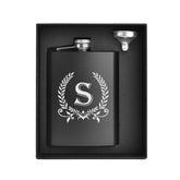 ELEGANTPARK hip flask with engraved initials adds a refined personal touch.