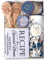 ELEMENU Nana gifts tumbler with lid and straw, a practical keepsake for daily use.