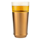 Elevated Craft hybrid base copper 16oz keeps beer cold longer during outdoor sessions.