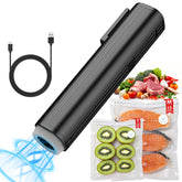 Elxis vacuum sealer with LED display guides ideal pressure for delicate and sturdy foods
