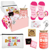 emzrivo dog mom gift basket eight items ready for gifting