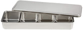 Endo Shoji AYK11004 seasoning container in stainless steel for durable hygienic storage.