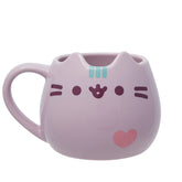 Enesco Pusheen sculpted pastel mug in purple for cozy mornings