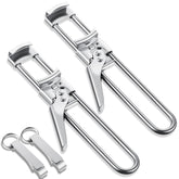 Enhon adjustable jar opener 2pc offering easy grip for stubborn lids in daily kitchen tasks