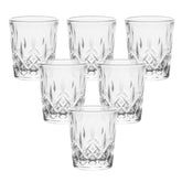 Enindel carved-patterns shot glasses showcase intricate designs for stylish entertaining.