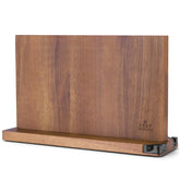 ENOKING 15.2-inch magnetic knife block front view shows strong magnets for quick access