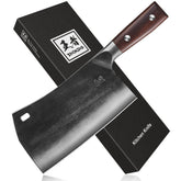 ENOKING cleaver blade edge enables precise slicing with reduced cutting resistance.
