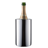 Enoluxe wine chiller with insulated double-wall keeps bottles cold without ice