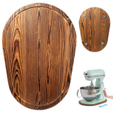 ENVTEK pine slider base for KitchenAid bowl-lift 5-8 Qt mixers for stable movement.