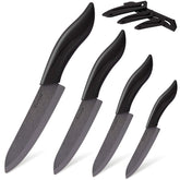 Eocogup ceramic 6in chef knife, ultra-light and sharp for effortless chopping.