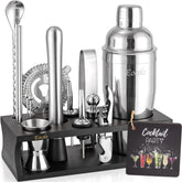 Eocolz bartender kit stand displays organized tools for easy access during home entertaining.